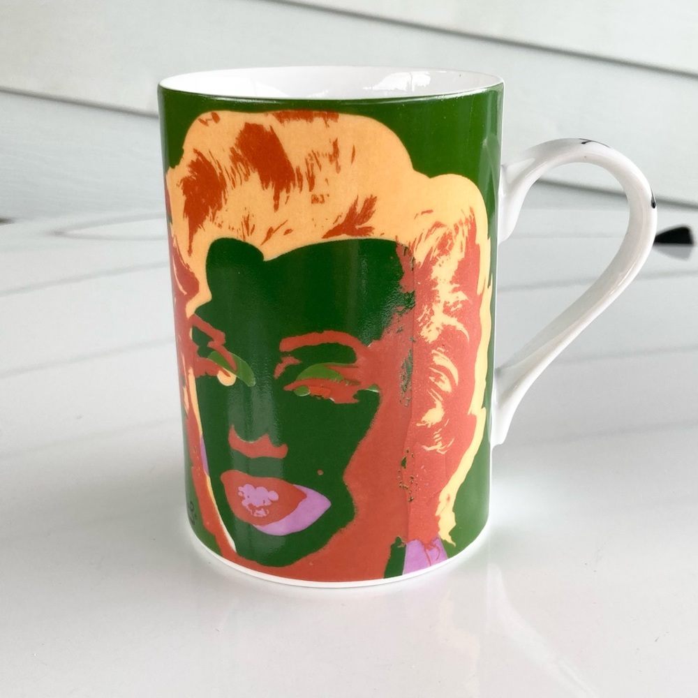 Andy Warhol Marilyn Monroe Block 1997 Mug Cup - Rare